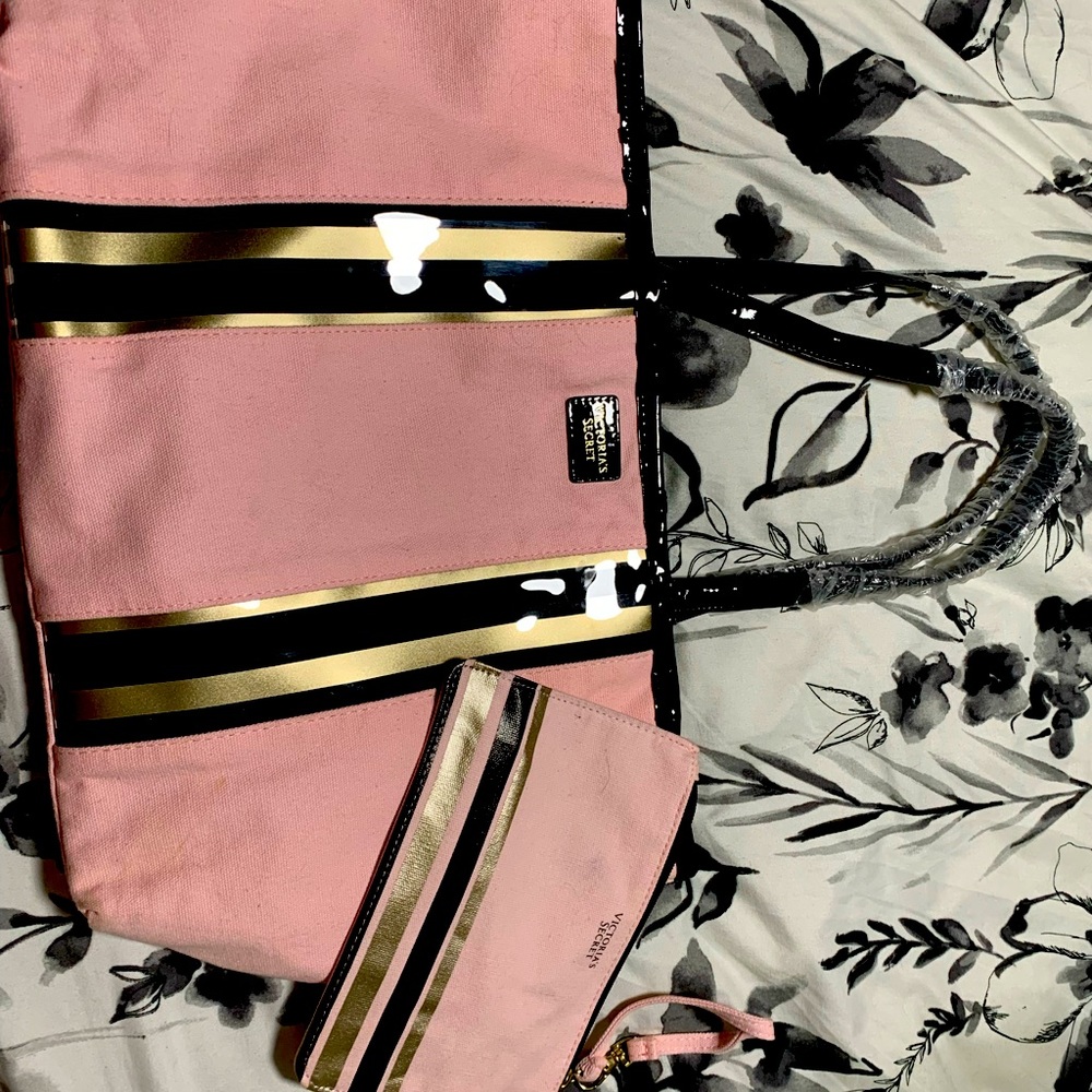 Victoria secret bag and zipper pouch